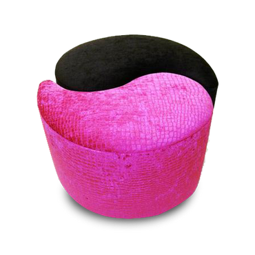 Ying Yang foot stool