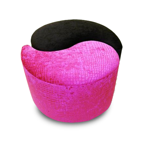 Ying Yang Footstool